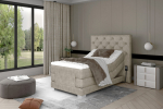 Voodi Clover 90x200 cm Kreemjas