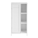 Kitsas vannitoakapp 24 cm MDF metall ja 96 cm k&otilde;rgus
