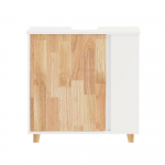 Vannitoakapp p&otilde;randale 30x60 cm pruun MDF ja kummipuu