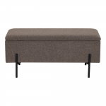 Esikupink Watford 95x36,5x43 cm pruun buklee-polster