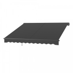 Varikatus 300 x 250 cm hall UPF-kaitsega r&otilde;dule