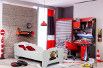 Voodi AMADIS DIGGER 140x70 cm Valge