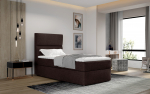 Voodi Arco 90x210 cm Tumepruun