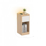 &Ouml;&ouml;kapp USB port 30x25x59.5 cm pruun valge