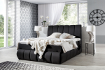 Voodi Vincenzo 140X200 160x126 cm Must