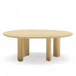 Kohvilaud CECILE 110x70x40 helepruun