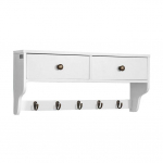 Riidenagi seinale 60 cm valge