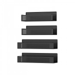 Magnetiga riiul 10x30x7.5 cm Must