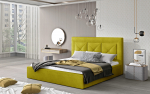 Voodi Cloe 180x200 cm Kollane