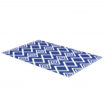Terrassi vaip 182x274 cm sinine valge