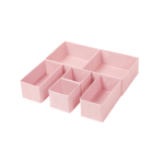 Aluspesu korvid 28x28x13cm roosa