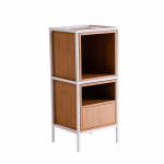 &Ouml;&ouml;kapp valge Skap 1R2 102 cm