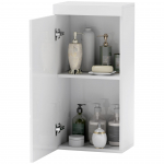 Vannitoakapp seinale 37 x 25 x 77 cm Valge