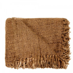 Puuvillane pleed 130 x 170 cm pruun