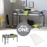 Narivoodi &uuml;hele lapsele 90x200 cm hall