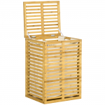 Pesukorv kaanega 44x37x62.5 cm pruun