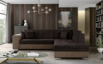 Nurgadiivan Pieretta 260x205x80 cm Pruun