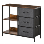 Kummut sahtlitega 80x29x71 cm Pruun