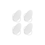 Riidenagid seinale 4 tk valge