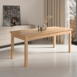 Laiendatav laud RODOS 80 80x75x140 cm Kuldne