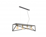 Rippuv Lamp Eluvies 100x125x25 cm Must