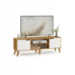 TV alus valge pruun 147x39x50 cm