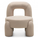 Disain tugitool LUCCA 74.4x68x80 Hele beež