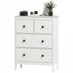 Kummut sahtlitega 74x35x97 cm Valge
