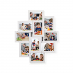 Pildiraam mitmele fotole 60x49.3cm valge