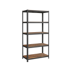 Riiul 60x120x200cm must/pruun