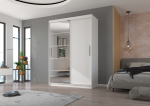 Liugustega Riidekapp ESTI 150 150x215x59 Valge