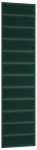 Seinapaneel Quadratta 50x240 50x20 cm Tume Roheline