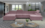 Nurgadiivan Josette 370x190x98 cm Roosa
