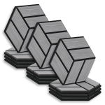 Akustiline seinapaneel 12 tk 30x26 cm hall