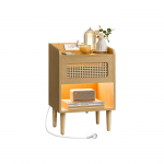 &Ouml;&ouml;kapp valgustusega 35x40x60 cm beež