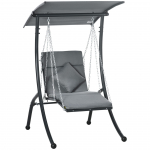 Metallist aiatool kiik 108x145 cm Tume Hall