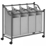 Pesusorteerimiseks pesukorv 87.5x81x38.5 cm Hall