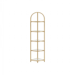 Nurgariiul k&ouml;&ouml;ki 28 x 28 x 158 cm kuldne