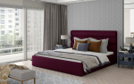 Voodi Karamell 140x200 cm Tume Lilla