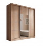 Riidekapp Keri Liuguriiuliga Riidekapp 200 200x215x61 cm Sonoma