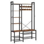 Esikunagi pingiga 120x40x190 cm pruun