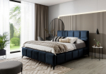 Voodi Mist 140x200 cm Tume Sinine