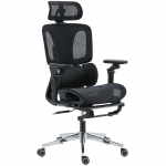 Kontoritool Ergonoomiline 67x71x114 cm Must V&otilde;rk