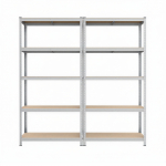 Laoriiulid 2 tk 50x100x200 cm H&otilde;bedane