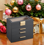 Ehtekarp v&auml;ike 15.3x25.1x21.5 cm Hall Kuldne