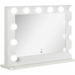 Meigi peegel Hollywood 80x60 cm valge