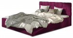 Magamistoa Voodi Grand 180x200 200x93x223 cm Tume Lilla