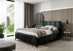 Voodi Mist 160x1135x200 cm Tume Roheline