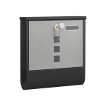 Postkast eramajale 305 x 95 x 333 Must