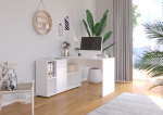 Nurgalaud ELISEO 121.4x75.3x120 Valge